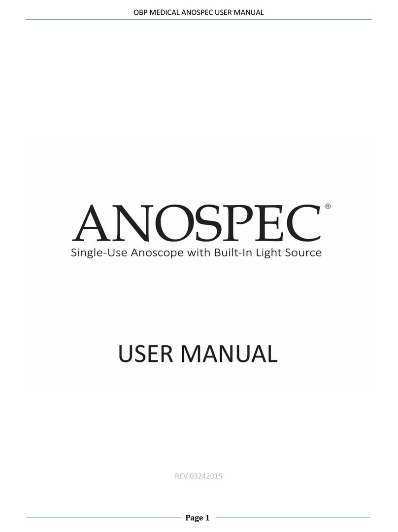 OBP Medical ANOSPEC user manual