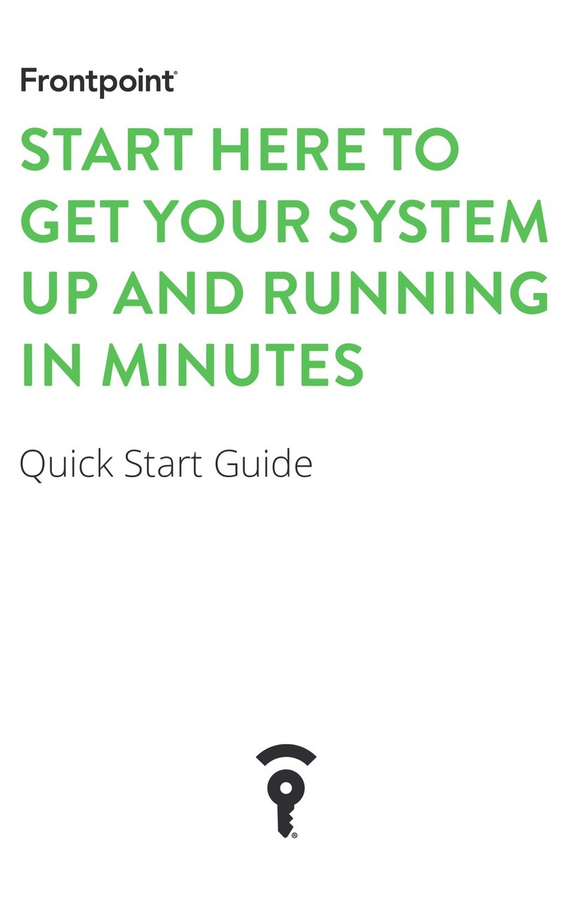 Frontpoint Pro quick start guide