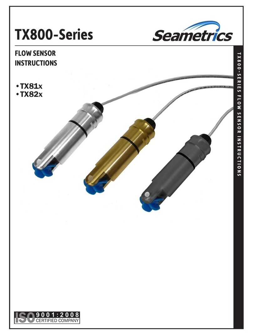 Seametrics TX800 Series User manual