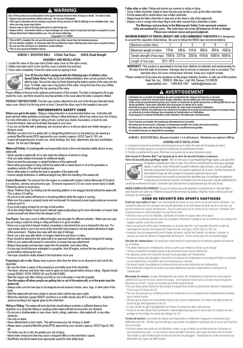 AIRHEAD AHBOB-1 user manual
