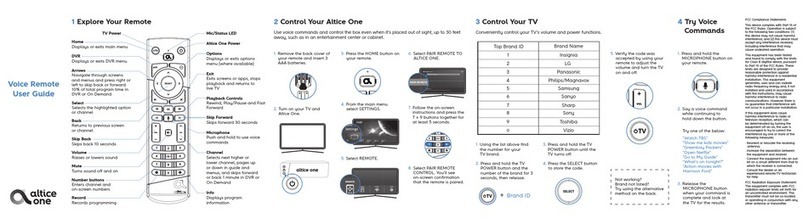 Altice One user guide