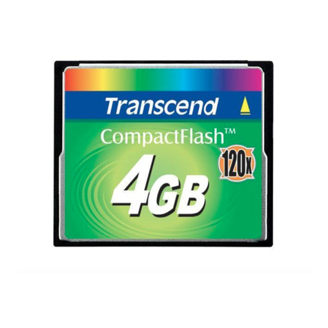 Transcend CompactFlash TS8GCF266 Mounting instructions Transcend CompactFlash TS8GCF266 Mounting instructions