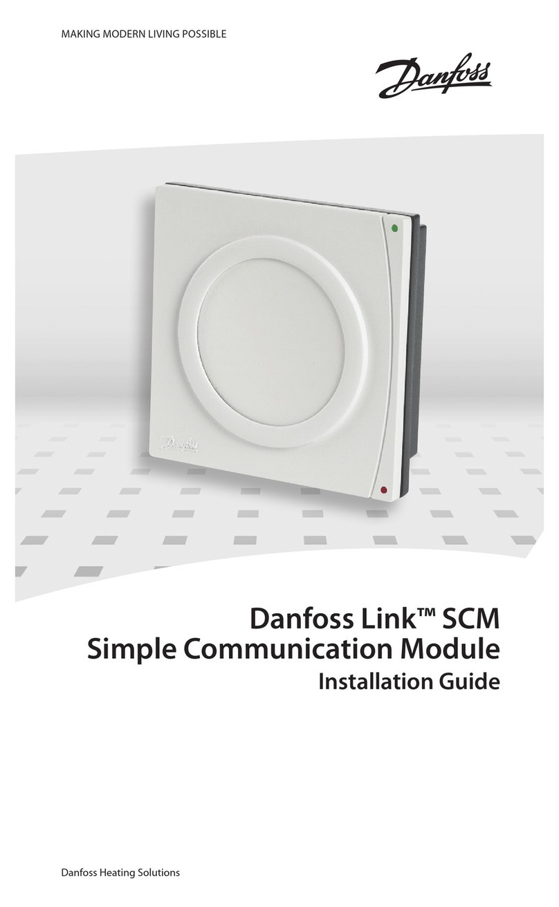 Danfoss Link SCM User manual Danfoss Link SCM User manual