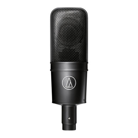 Audio Technica AT4033a user manual