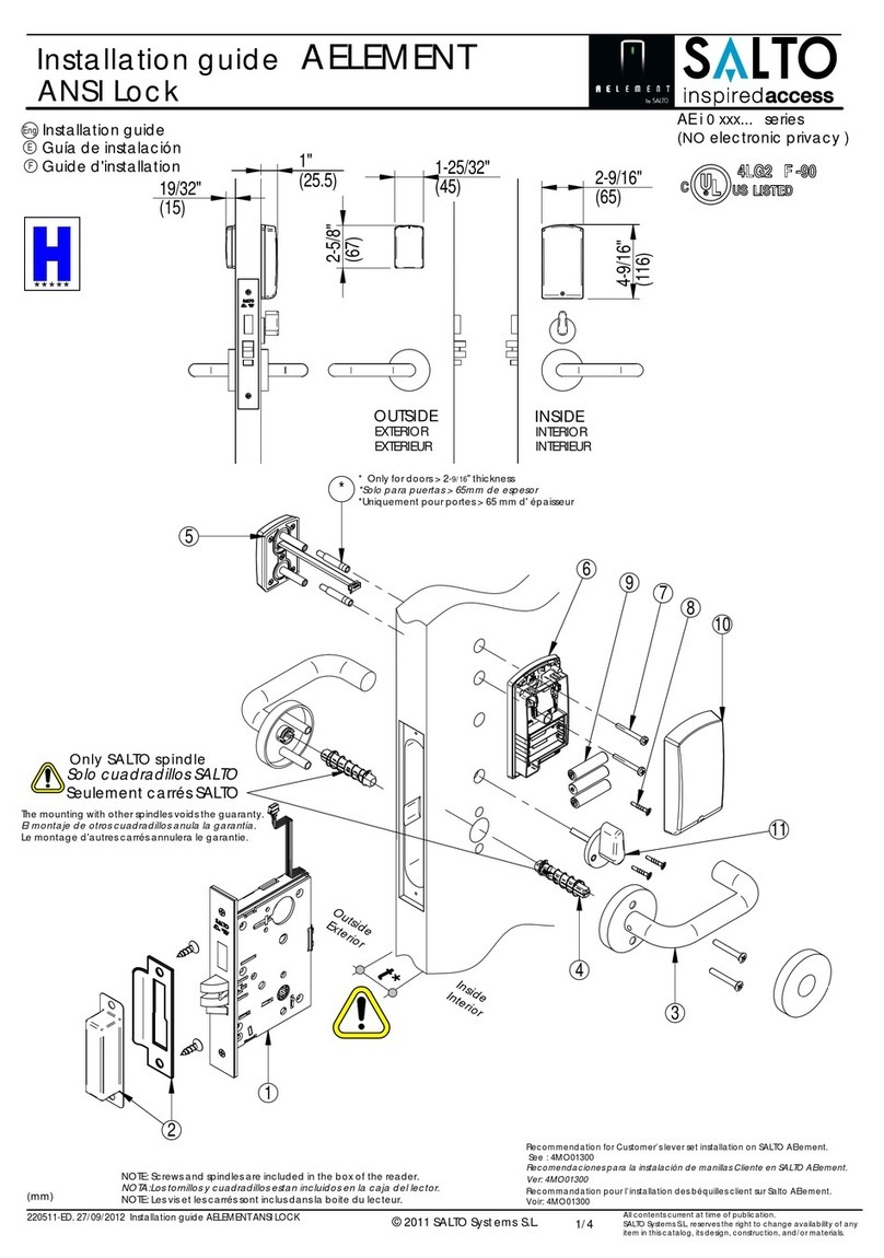 Salto Aelement installation guide