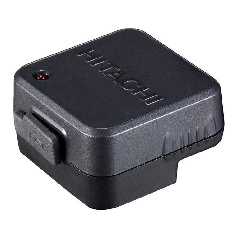 Hitachi BCL-10UA User manual