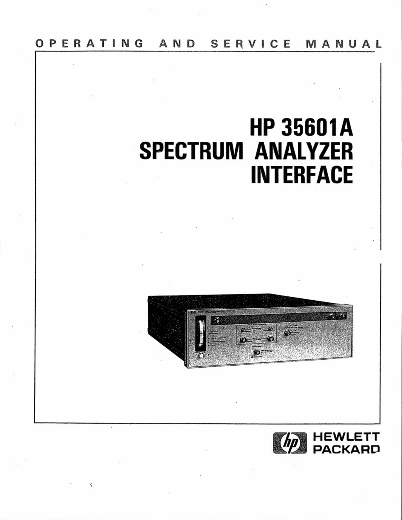 HP 35601A Service manual