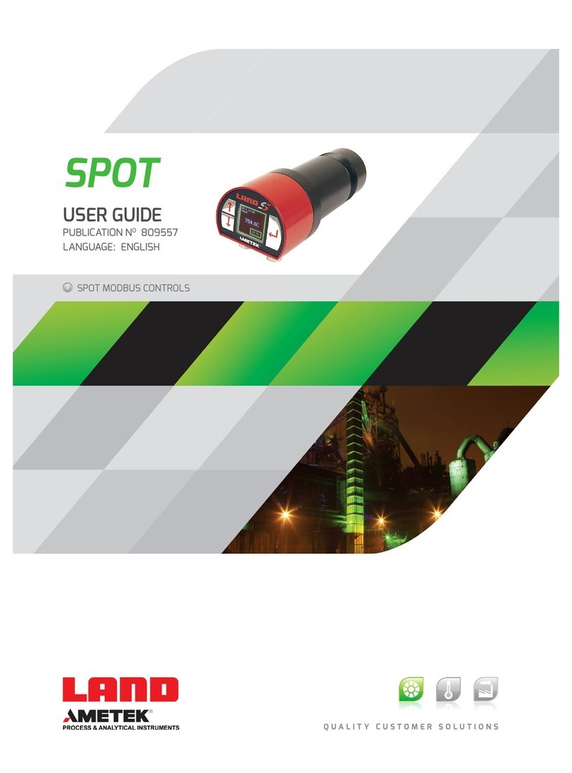Land Instruments International SPOT User manual