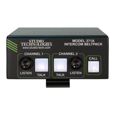 Studio Technologies 371A user guide