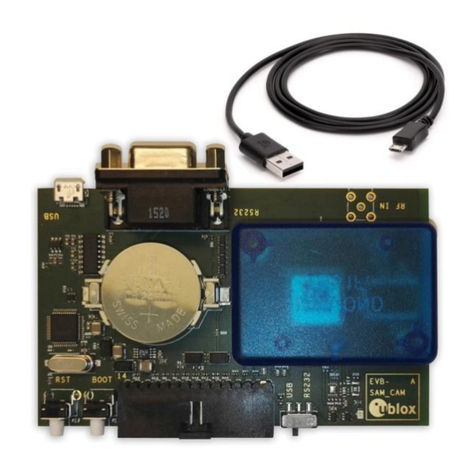 Ublox EVK-M8QSAM user guide