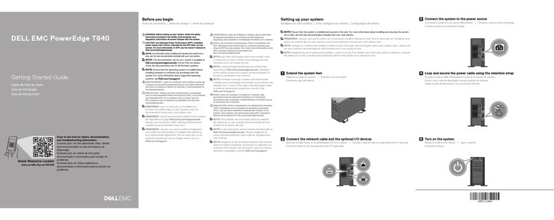 Dell EMC PowerEdge T640 User manual