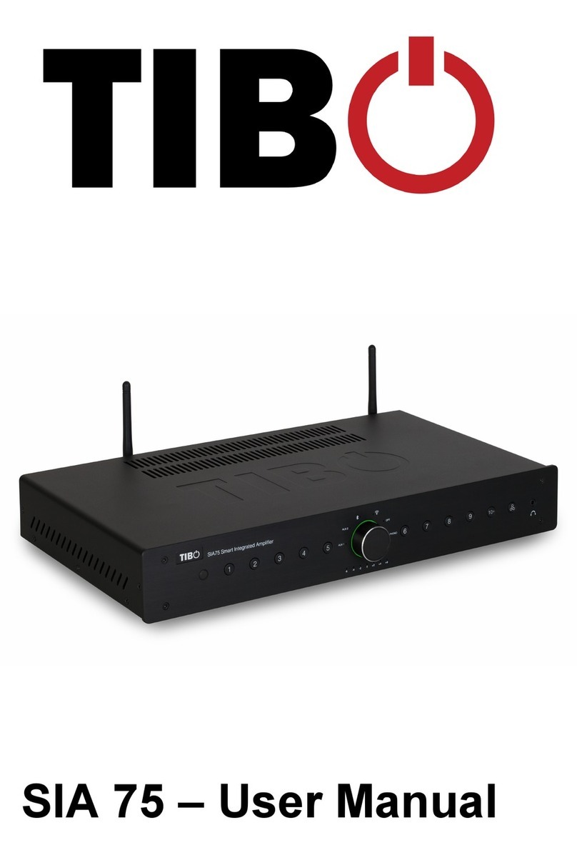 Tibo SIA 75 User manual