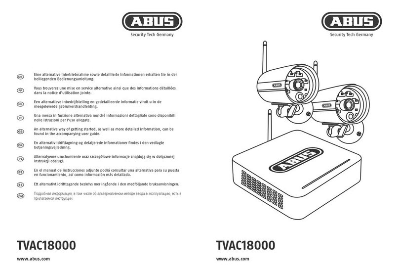 Abus TVAC18000 manual