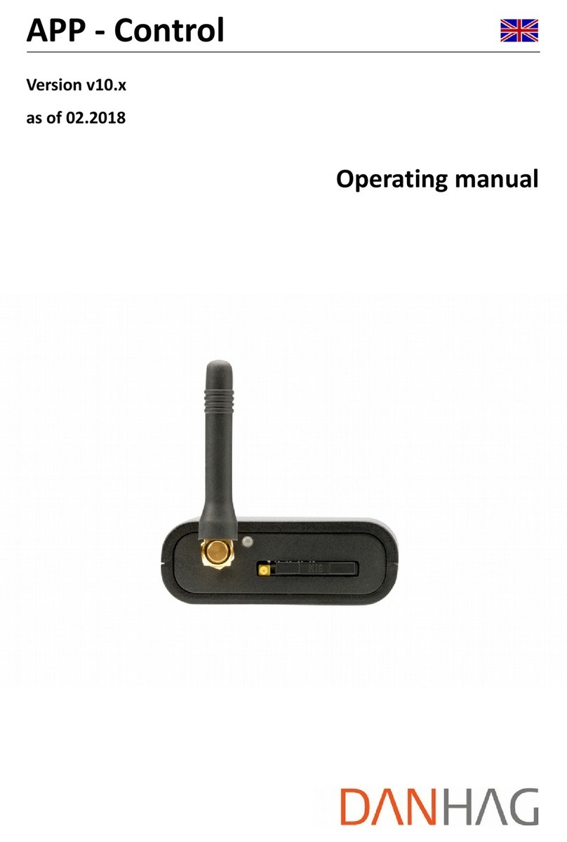 DANHAG APP-control User manual