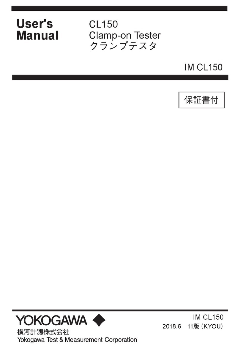 YOKOGAWA CL150 user manual