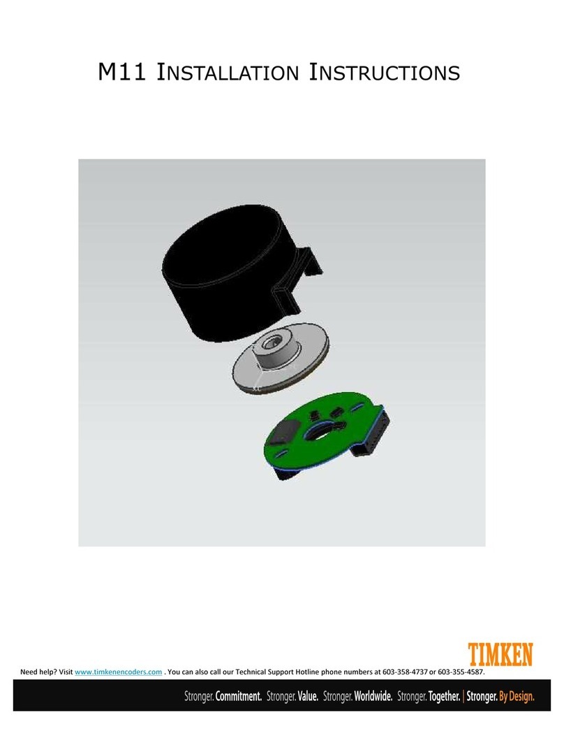 Timken M11 installation instructions