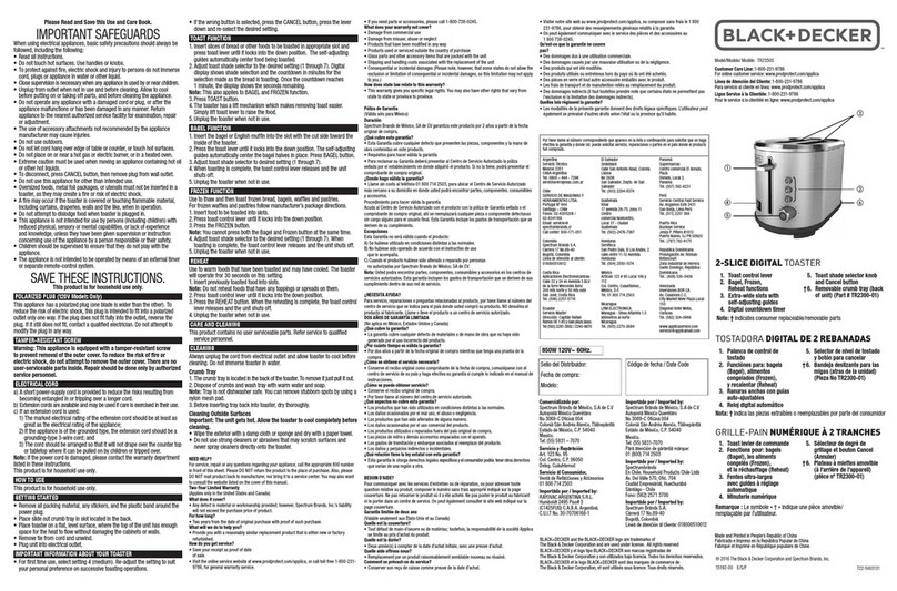 BLACK DECKER TR2350S manual
