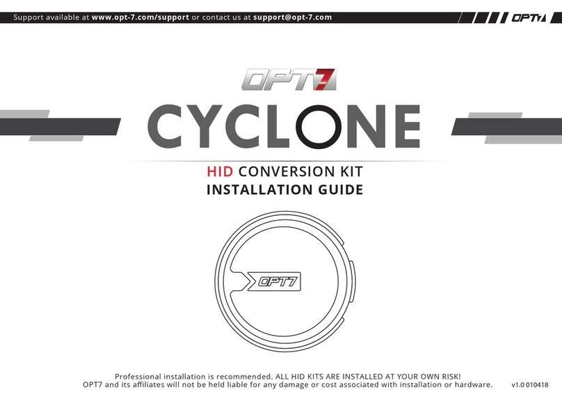 OPT7 Cyclone User manual OPT7 Cyclone User manual