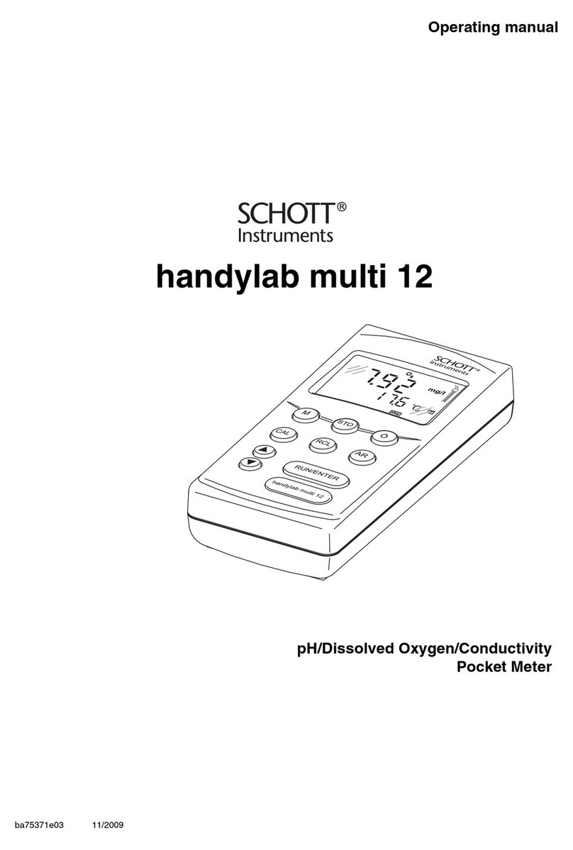 SCHOTT handylab multi 12 operating manual SCHOTT handylab multi 12 operating manual
