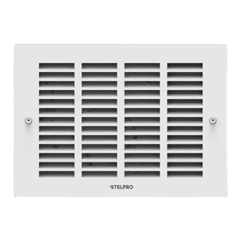 Stelpro SONOMA owner's manual