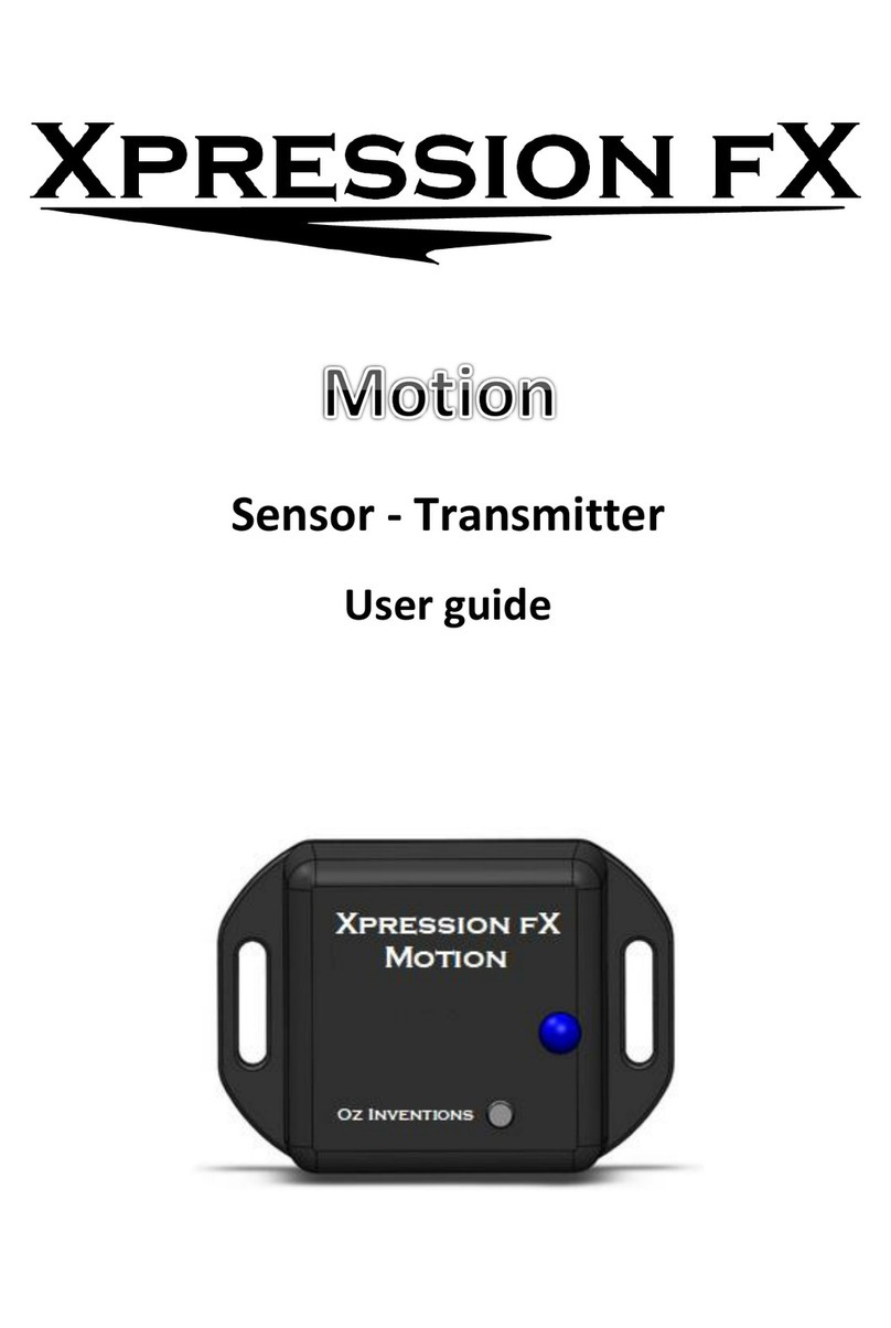 Oz inventions Xpression fX user guide