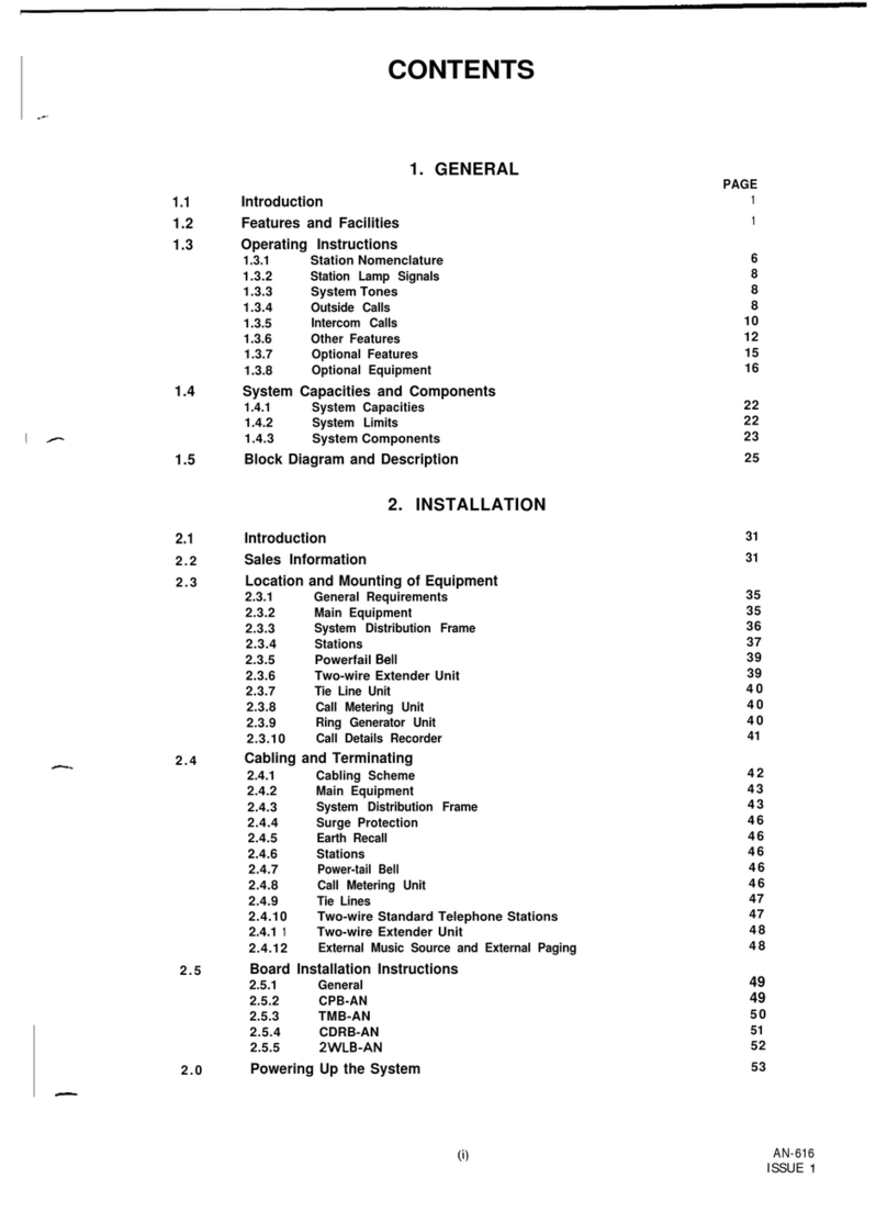 Commander AN 616 manual