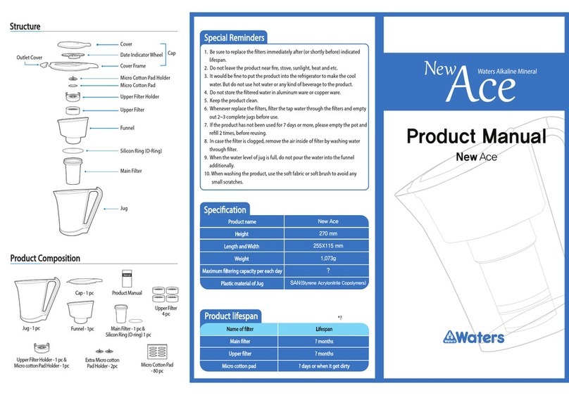 Waters New Ace product manual