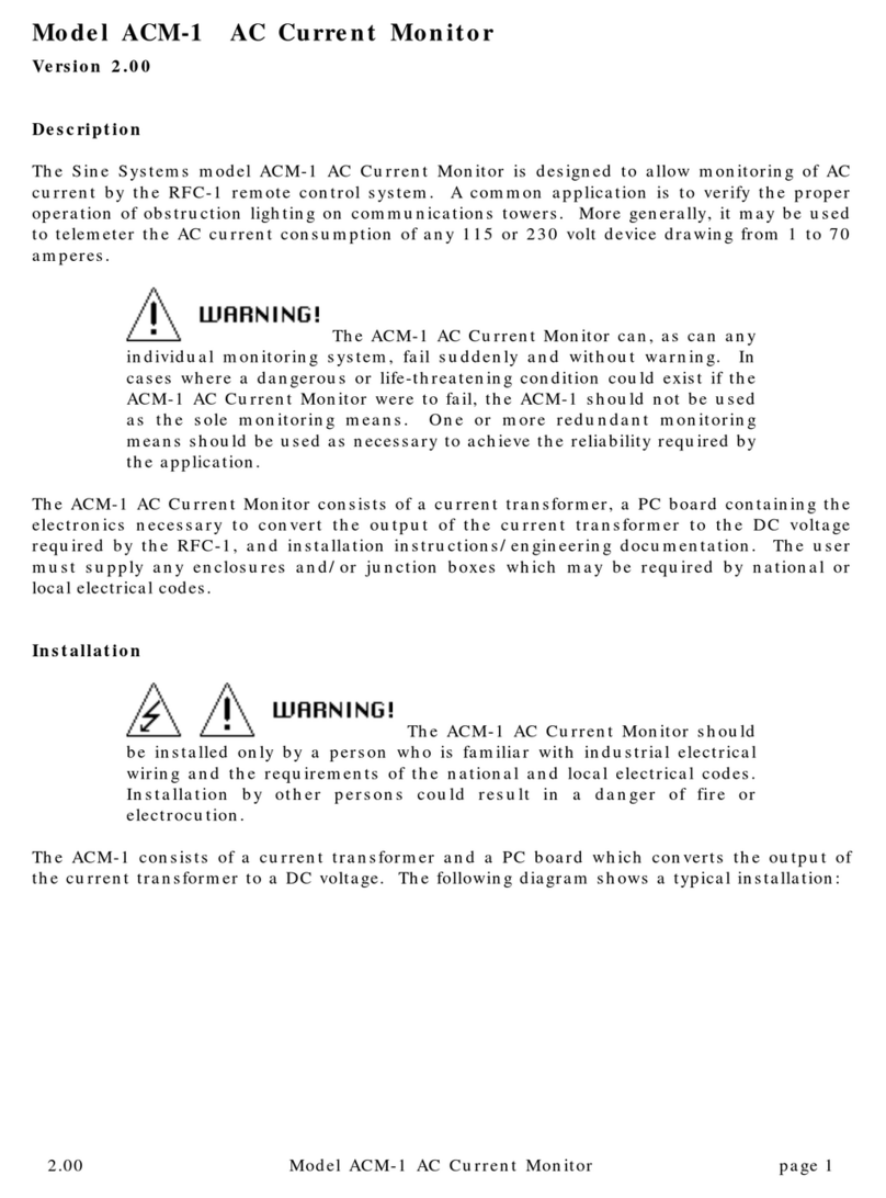 Sine Systems ACM-1 manual