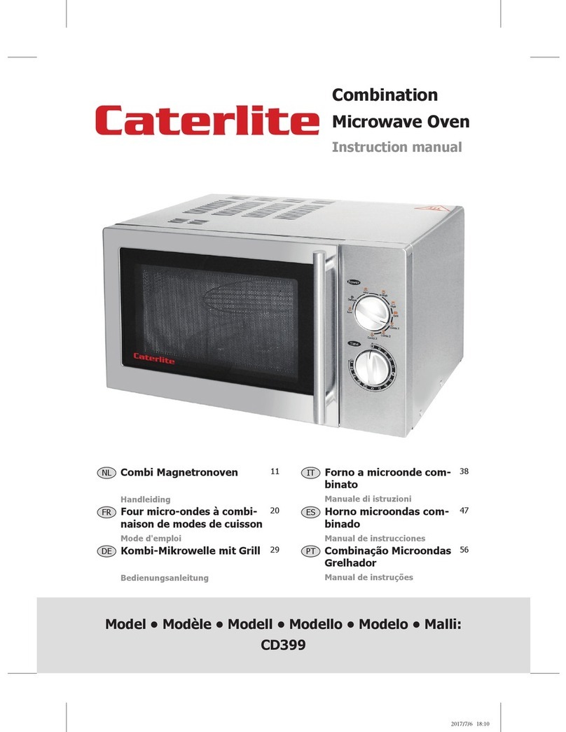 Caterlite CD399 instruction manual