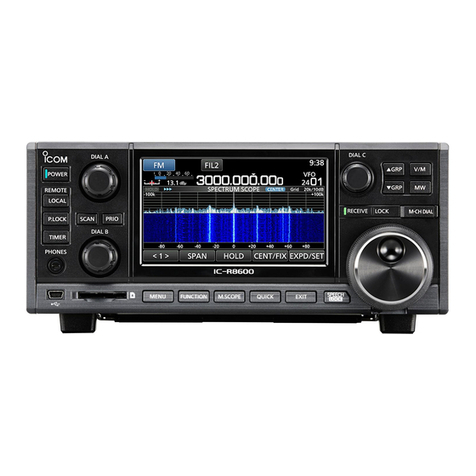 Icom IC-R8600 User manual