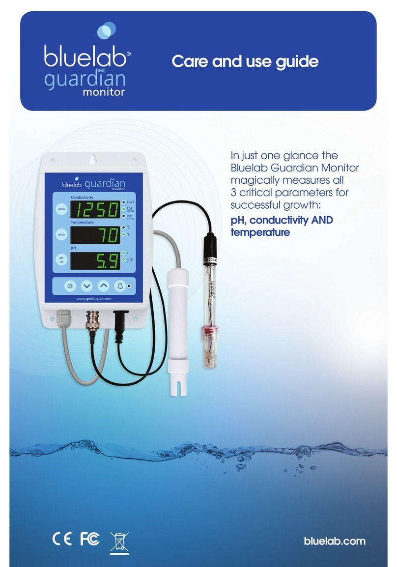 bluelab Guardian Monitor Care and use guide