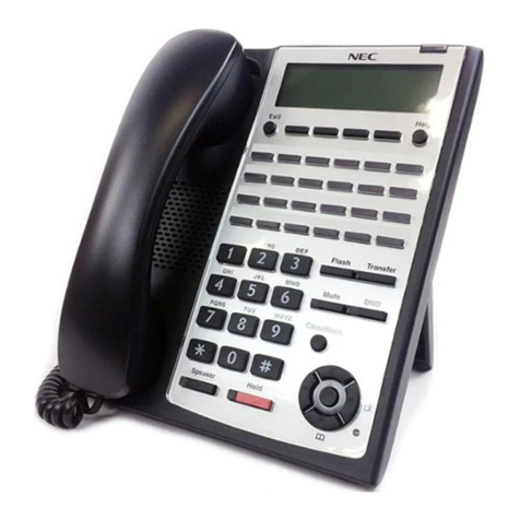 NEC IP4VVW-24TXH-B TEL user manual