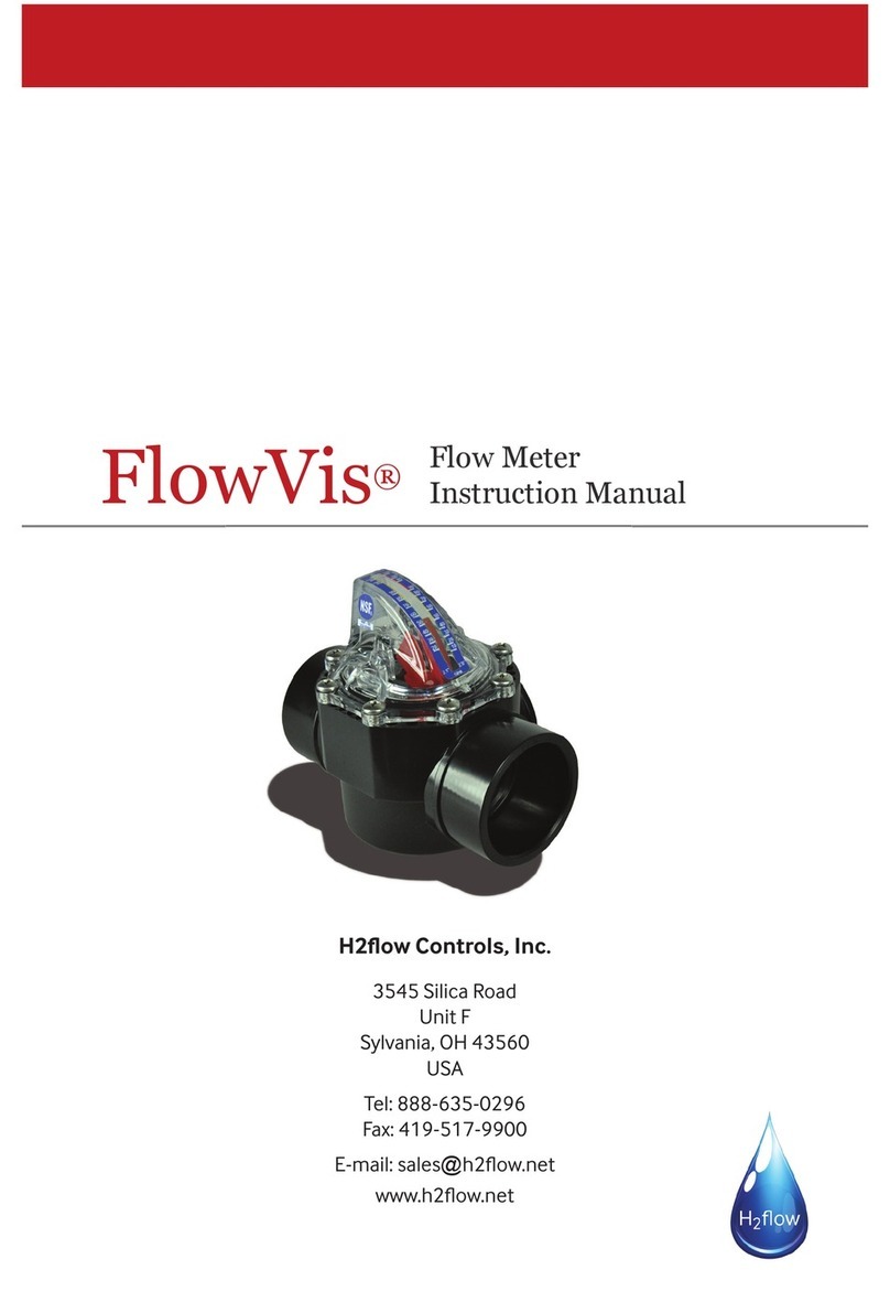 H2flow FLOWVIS instruction manual