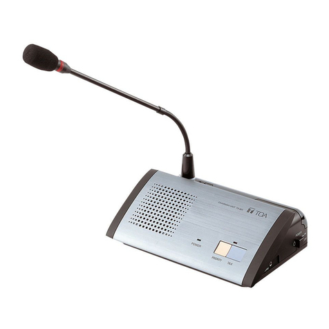 Toa TS-801 User manual