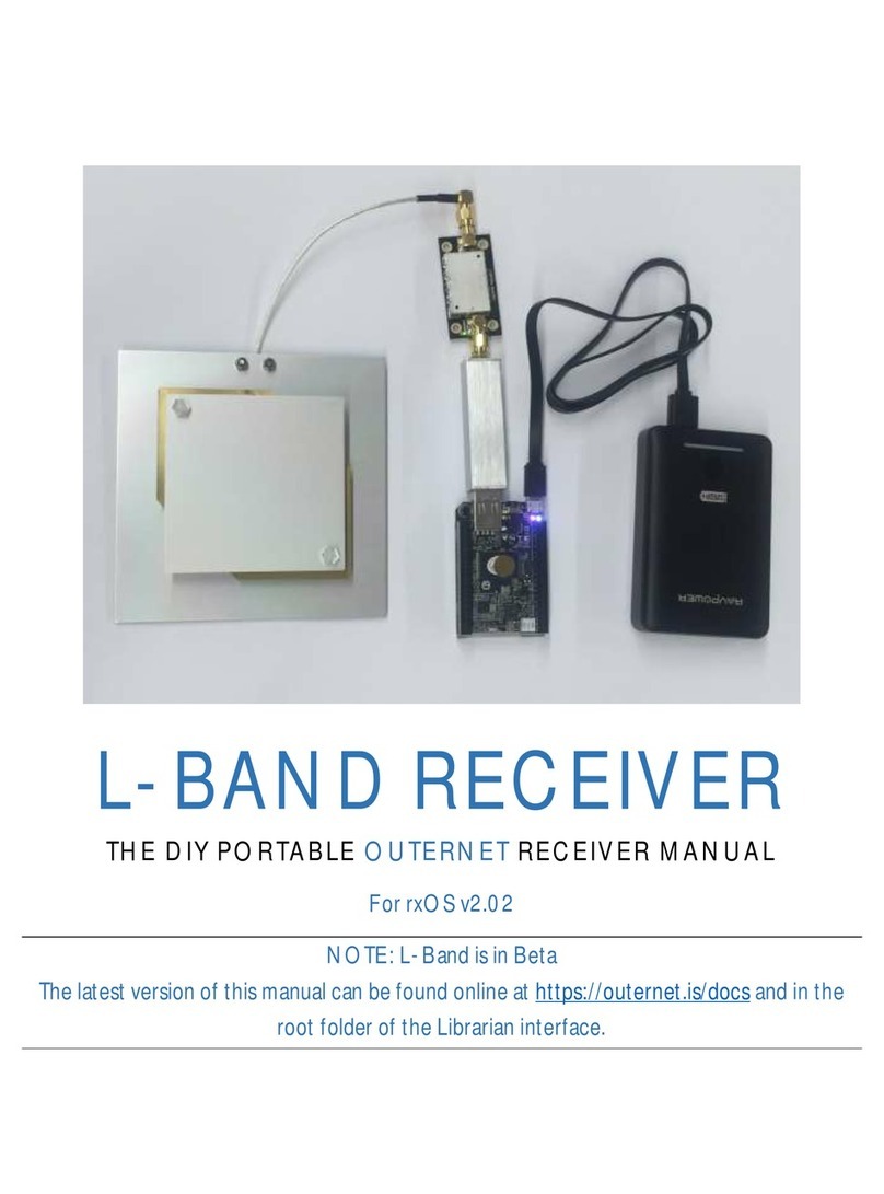OUTERNET L-BAND manual