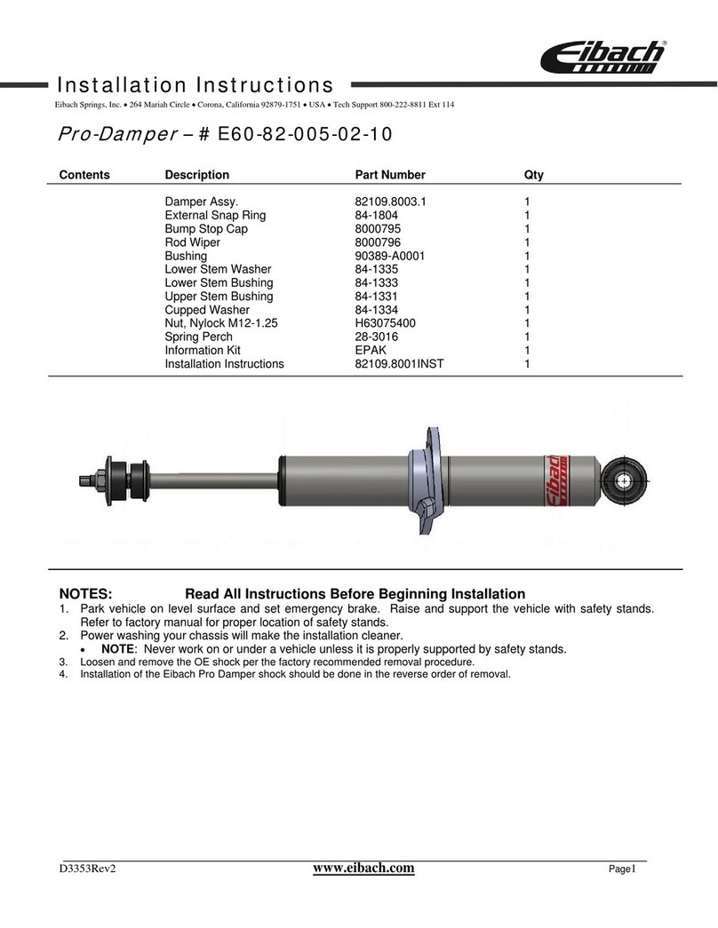 Eibach E60-82-005-02-10 installation instructions