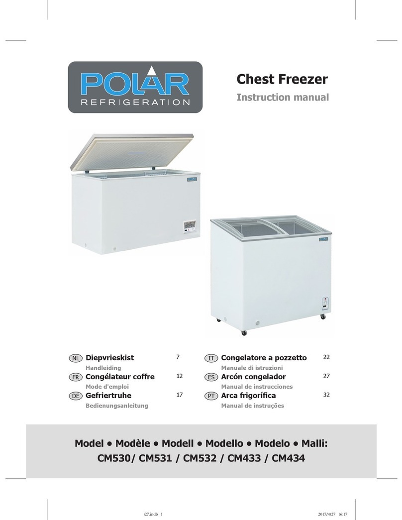 Polar Refrigeration CM530 instruction manual