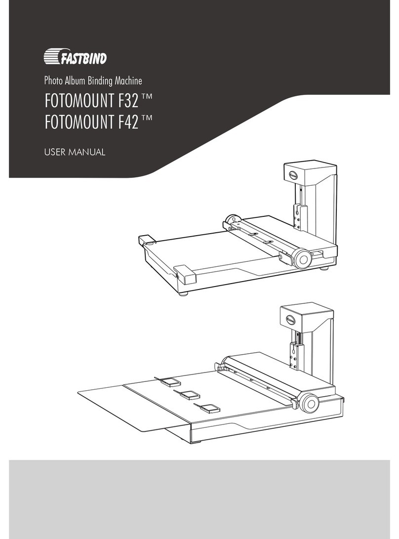 Fastbind FOTOMOUNT F32 user manual