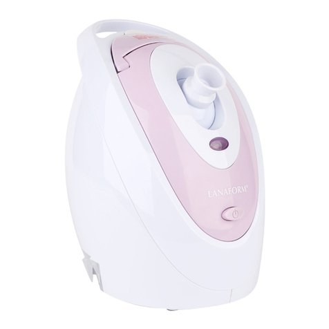 Lanaform Facial Steam instruction manual