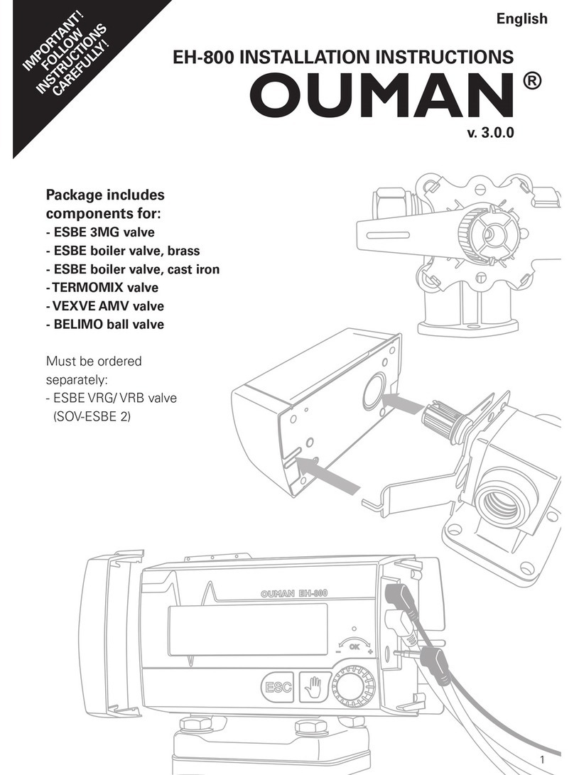 OUMAN EH-800 installation instructions OUMAN EH-800 installation instructions