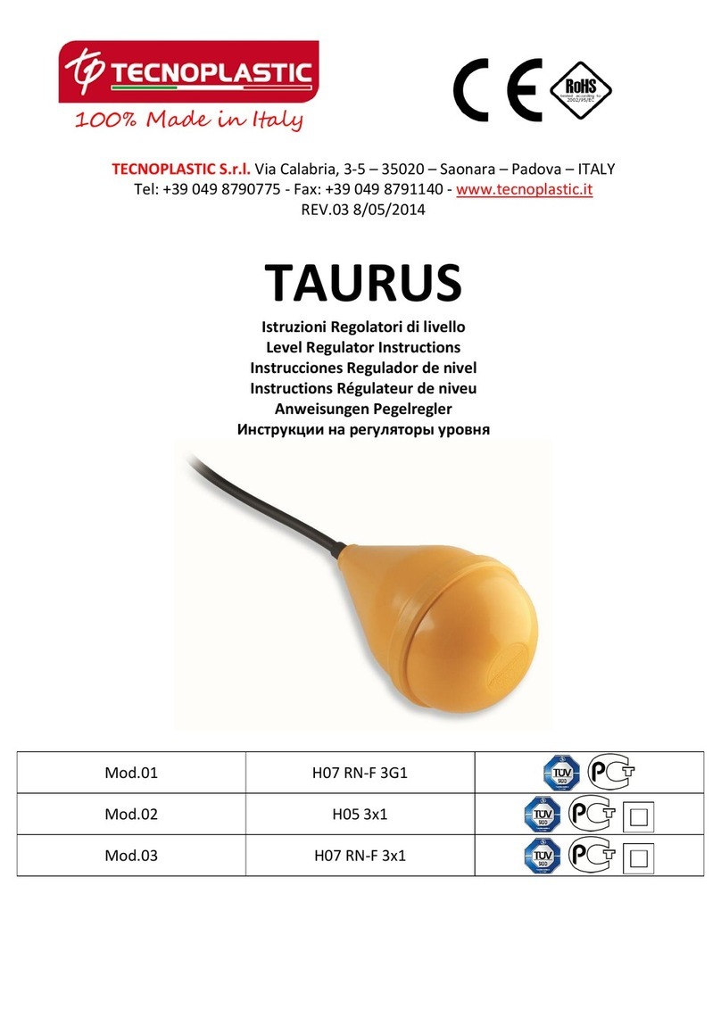 Tecnoplastic TAURUS User manual
