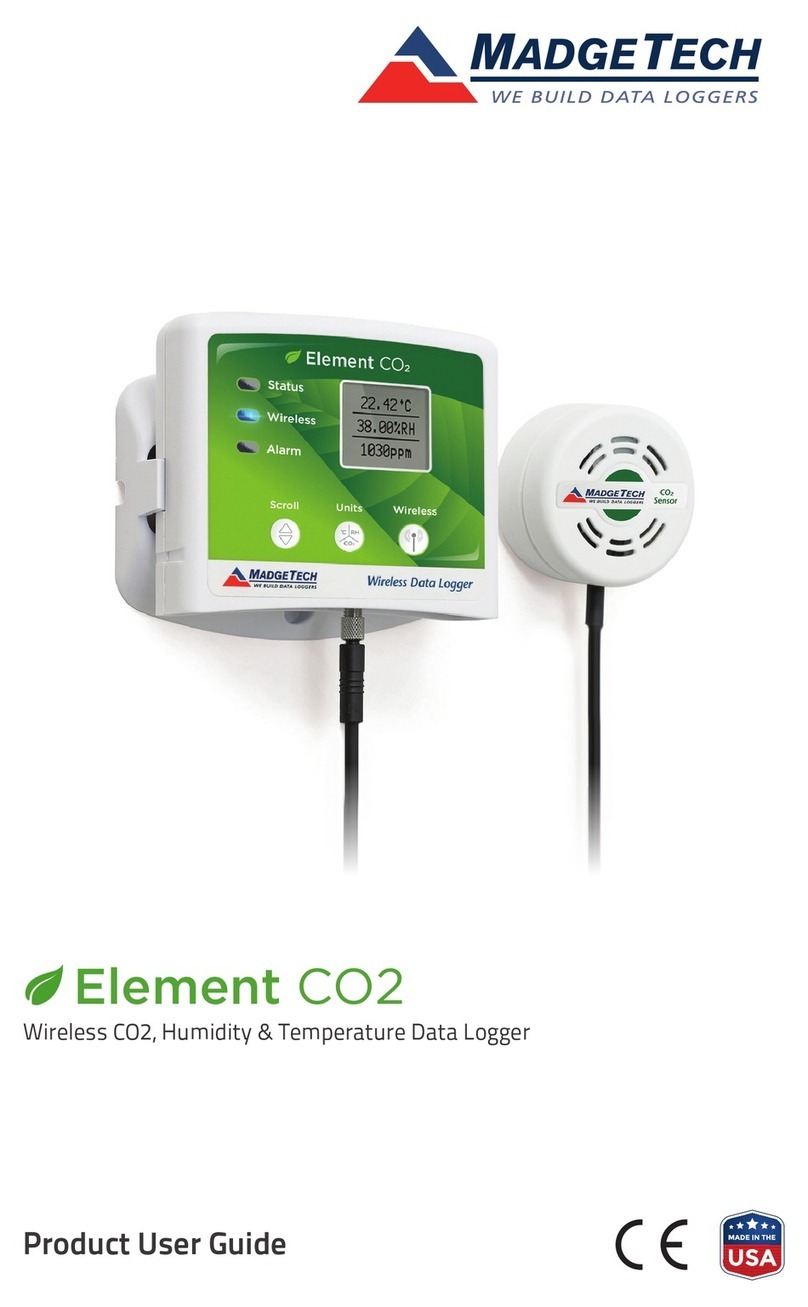 MadgeTech Element CO2 Specification sheet