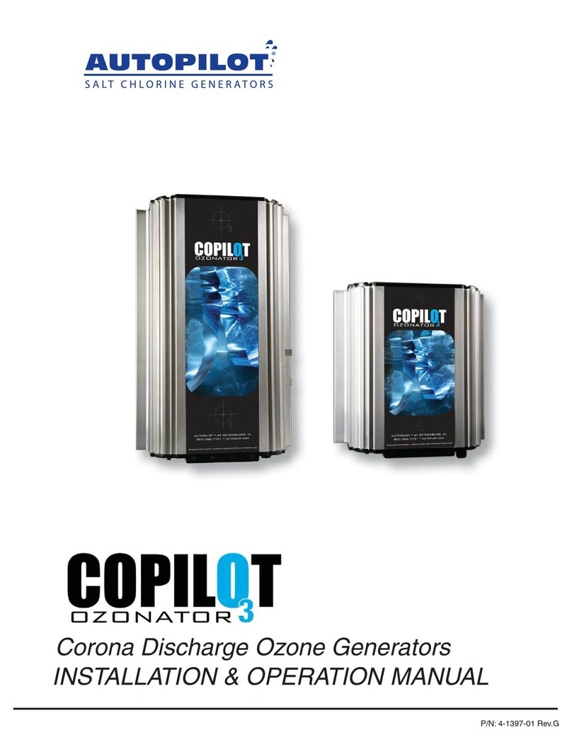 Autopilot CoPilot Ozonator 3 Installation & operation manual