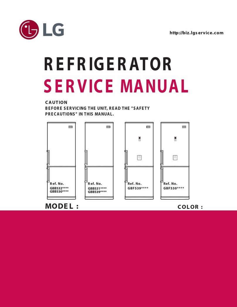 LG GBB530***F Series User manual