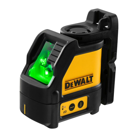 DeWalt LaserChalkLine DW088 User manual