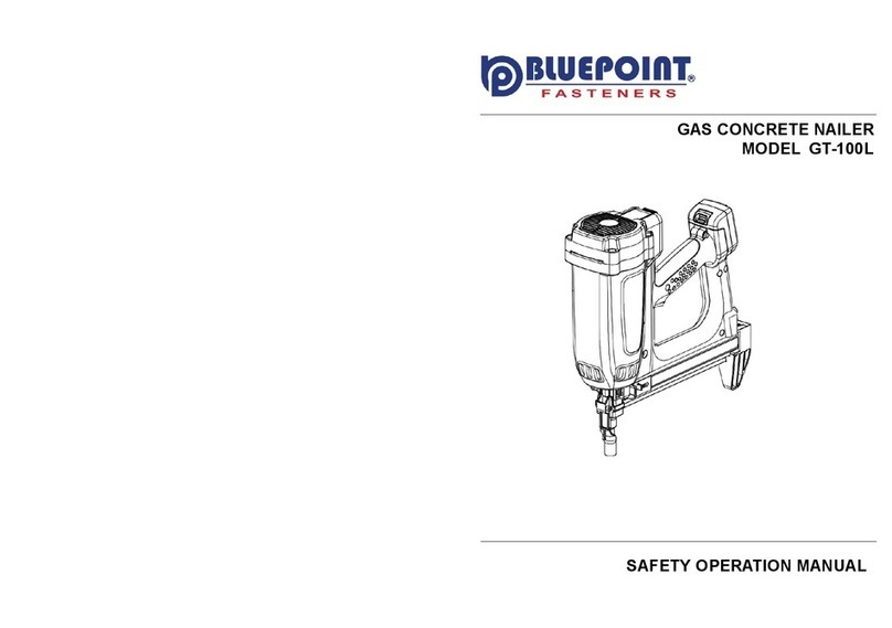BluePoint Fasteners GT-100L Safety & operation manual