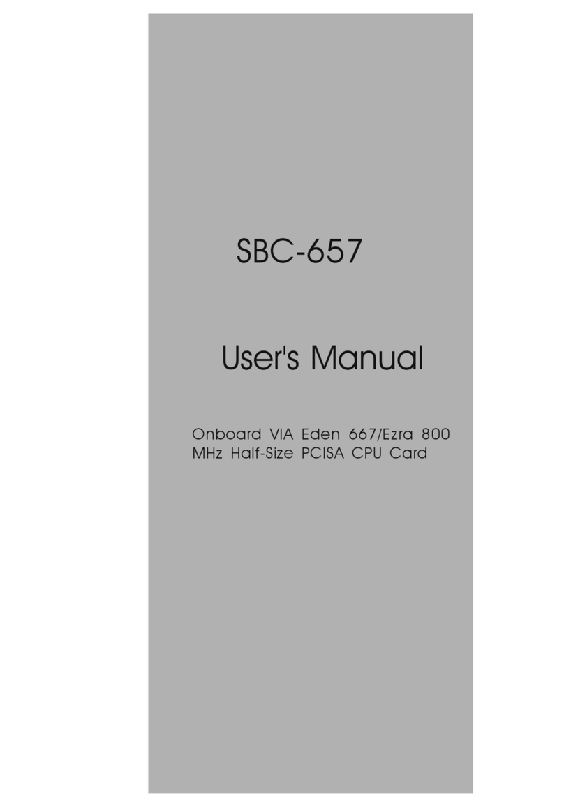 Aaeon SBC-657 User manual Aaeon SBC-657 User manual