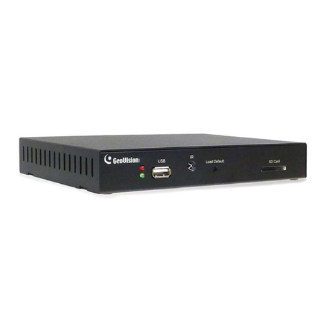 GeoVision GV-3D People Counter V2 User manual