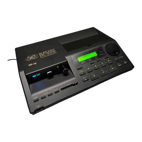 Rodgers PR-300 owner's manual