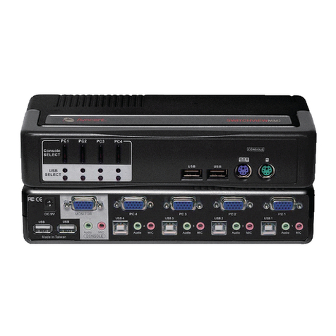 Avocent SwitchView MM1 Quick installation guide